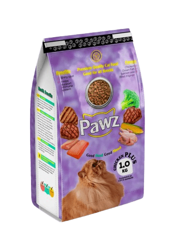 Pawz Chicken Plus 1000 Gram (1Kg) Cat Food - PrimePetsClinic