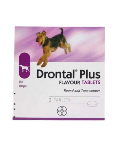 Drontal Plus Deworming Tablet for Dogs