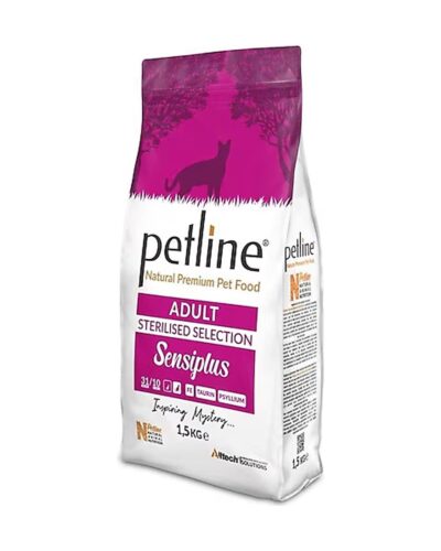 Petline Super Premium Sterilized Cat Food Salmon Selection