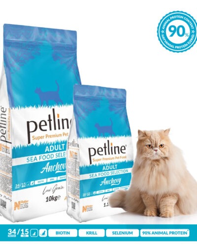 Petline Super Premium Adult Cat Food Sea Food Selection