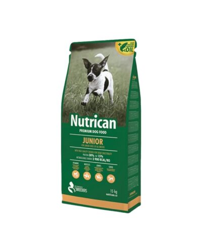 Nutrican Junior Dog Food 15kg Bag - PrimePetsClinic