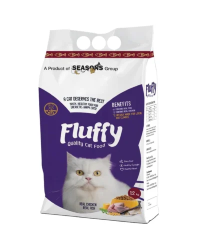 Fluffy Cat Food 1.2Kg Pack - PrimePetsClinic