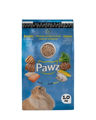 Pawz 1000 Grams (1kg) Cat Food - PrimePetsClinic