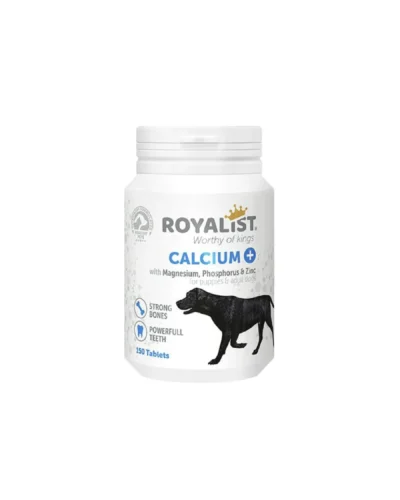 Royalist Calcium+ Tablets for Dogs – 127g/150 Tablets